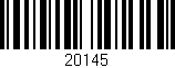 Código de barras (EAN, GTIN, SKU, ISBN): '20145'