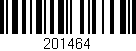 Código de barras (EAN, GTIN, SKU, ISBN): '201464'