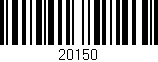 Código de barras (EAN, GTIN, SKU, ISBN): '20150'