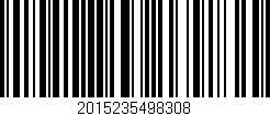 Código de barras (EAN, GTIN, SKU, ISBN): '2015235498308'