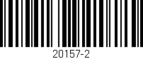 Código de barras (EAN, GTIN, SKU, ISBN): '20157-2'