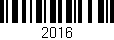 Código de barras (EAN, GTIN, SKU, ISBN): '2016'