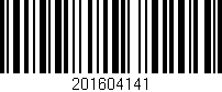 Código de barras (EAN, GTIN, SKU, ISBN): '201604141'
