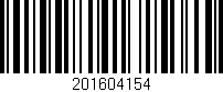 Código de barras (EAN, GTIN, SKU, ISBN): '201604154'