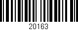 Código de barras (EAN, GTIN, SKU, ISBN): '20163'