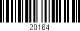 Código de barras (EAN, GTIN, SKU, ISBN): '20164'