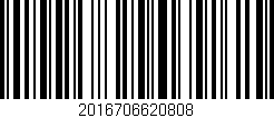 Código de barras (EAN, GTIN, SKU, ISBN): '2016706620808'