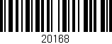 Código de barras (EAN, GTIN, SKU, ISBN): '20168'