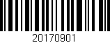 Código de barras (EAN, GTIN, SKU, ISBN): '20170901'