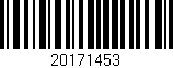 Código de barras (EAN, GTIN, SKU, ISBN): '20171453'