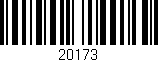 Código de barras (EAN, GTIN, SKU, ISBN): '20173'