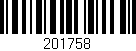 Código de barras (EAN, GTIN, SKU, ISBN): '201758'