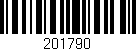 Código de barras (EAN, GTIN, SKU, ISBN): '201790'