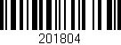 Código de barras (EAN, GTIN, SKU, ISBN): '201804'
