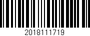 Código de barras (EAN, GTIN, SKU, ISBN): '2018111719'
