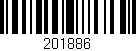 Código de barras (EAN, GTIN, SKU, ISBN): '201886'