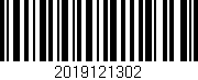 Código de barras (EAN, GTIN, SKU, ISBN): '2019121302'