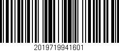 Código de barras (EAN, GTIN, SKU, ISBN): '2019719941601'