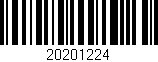 Código de barras (EAN, GTIN, SKU, ISBN): '20201224'