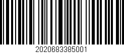 Código de barras (EAN, GTIN, SKU, ISBN): '2020683385001'