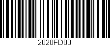 Código de barras (EAN, GTIN, SKU, ISBN): '2020FD00'