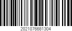 Código de barras (EAN, GTIN, SKU, ISBN): '2021076681304'
