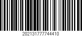 Código de barras (EAN, GTIN, SKU, ISBN): '202131777744410'