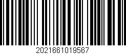 Código de barras (EAN, GTIN, SKU, ISBN): '2021661019567'