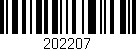 Código de barras (EAN, GTIN, SKU, ISBN): '202207'