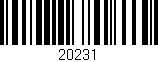 Código de barras (EAN, GTIN, SKU, ISBN): '20231'