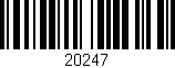 Código de barras (EAN, GTIN, SKU, ISBN): '20247'