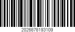 Código de barras (EAN, GTIN, SKU, ISBN): '2026878193109'