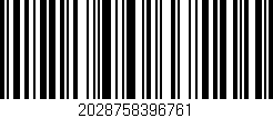 Código de barras (EAN, GTIN, SKU, ISBN): '2028758396761'