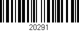 Código de barras (EAN, GTIN, SKU, ISBN): '20291'