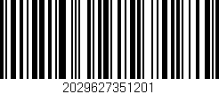 Código de barras (EAN, GTIN, SKU, ISBN): '2029627351201'