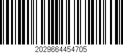 Código de barras (EAN, GTIN, SKU, ISBN): '2029664454705'