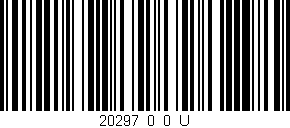 Código de barras (EAN, GTIN, SKU, ISBN): '20297_0_0_U'