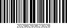 Código de barras (EAN, GTIN, SKU, ISBN): '20298293623028'