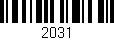 Código de barras (EAN, GTIN, SKU, ISBN): '2031'