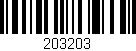 Código de barras (EAN, GTIN, SKU, ISBN): '203203'