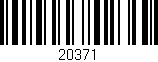 Código de barras (EAN, GTIN, SKU, ISBN): '20371'
