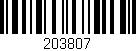 Código de barras (EAN, GTIN, SKU, ISBN): '203807'