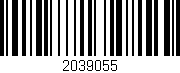 Código de barras (EAN, GTIN, SKU, ISBN): '2039055'