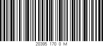 Código de barras (EAN, GTIN, SKU, ISBN): '20395_170_0_M'