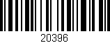 Código de barras (EAN, GTIN, SKU, ISBN): '20396'