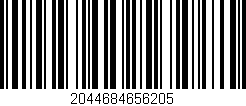 Código de barras (EAN, GTIN, SKU, ISBN): '2044684656205'