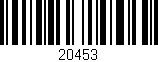 Código de barras (EAN, GTIN, SKU, ISBN): '20453'