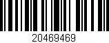 Código de barras (EAN, GTIN, SKU, ISBN): '20469469'