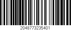 Código de barras (EAN, GTIN, SKU, ISBN): '2048773235401'