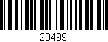 Código de barras (EAN, GTIN, SKU, ISBN): '20499'